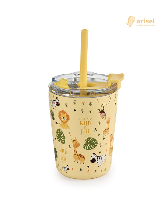 Arisel Kids Stainless Steel Cup  - Safari Adventures