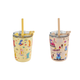 Arisel Kids Stainless Steel Sippy Cup Twin Pack - Dino and Beep