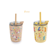 Arisel Kids Stainless Steel Sippy Cup Twin Pack - Unicorn and Dino